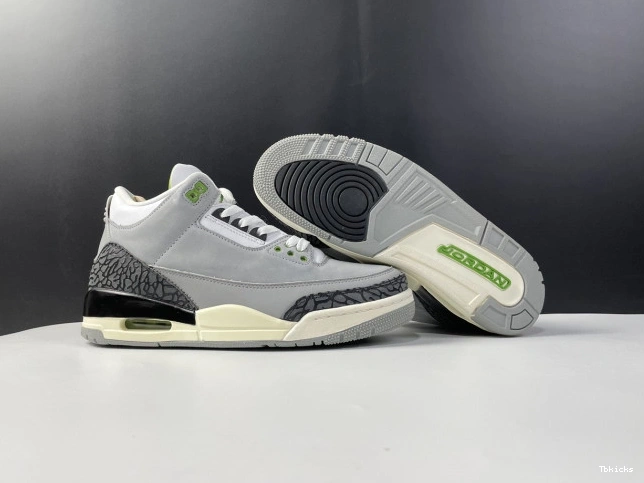 Rep TBK Retro Chlorophyll 136064-006 Air Jordan 3 0724